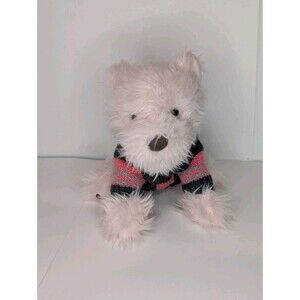 Juicy Couture Limited Edition Pink Scottie Sweater Stuffed Animal Plush 9” Valen